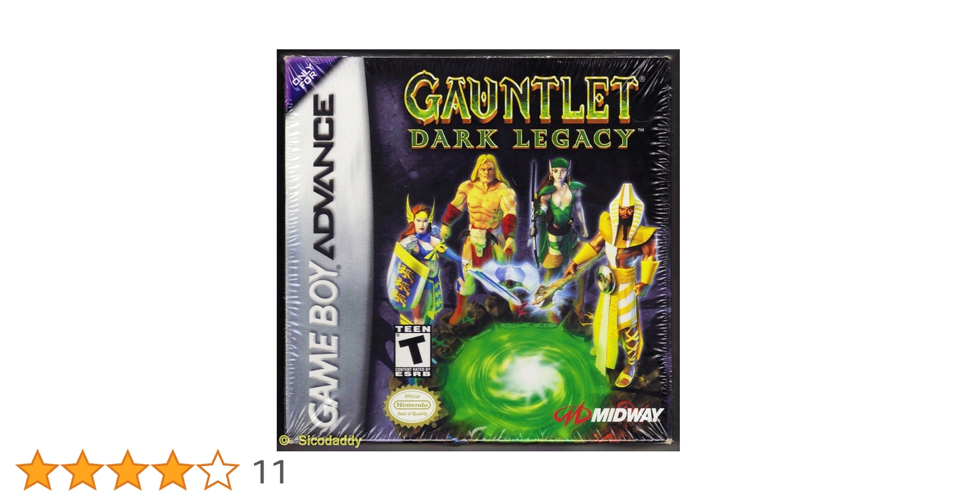 ゲームボーイアドバンス - 【未開封】ガントレット ダークレガシー GBA 海外版　保護ケース付き Amazon | Gauntlet Dark Legacy / Game | ゲームボーイアドバンス