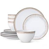 Raylan 12-Piece Dinnerware Set, Service for 4