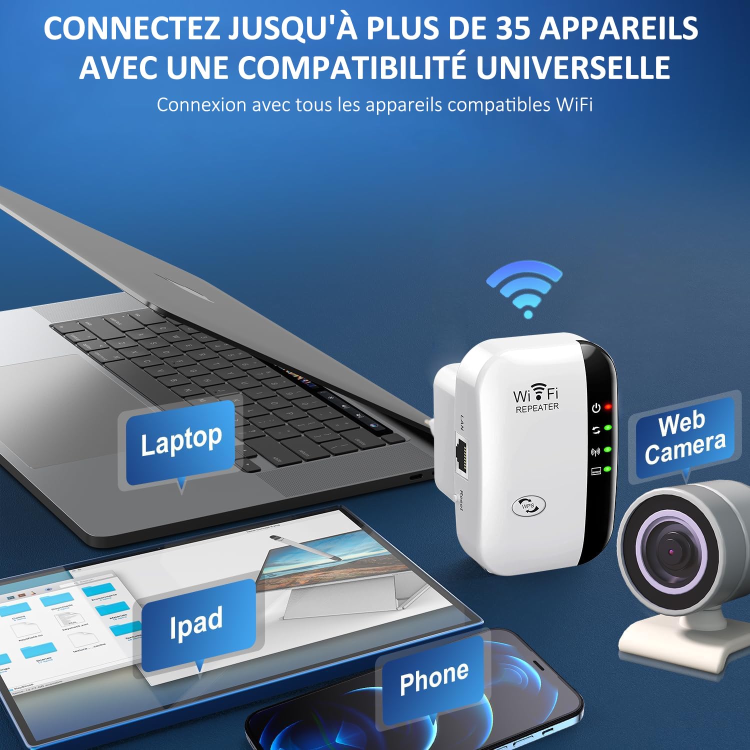EITEYI Ripetitore WiFi 300Mbps: Addio Zone Morte, Segnale Potente In Tutta La Casa (anche Con Manuale In Francese!)
