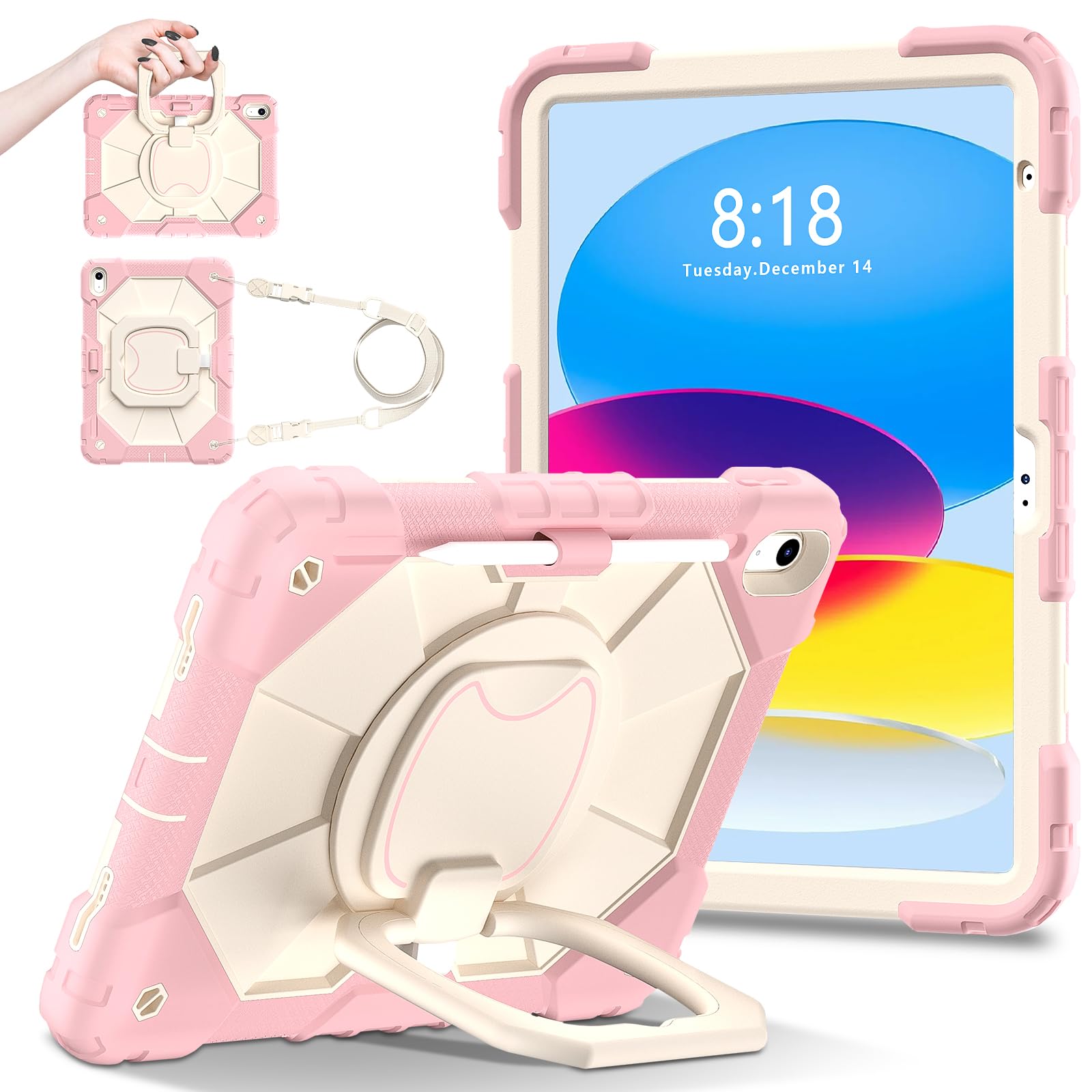 Coque iPad 10e génération antichoc pour éviter les fissures d'écran - 8