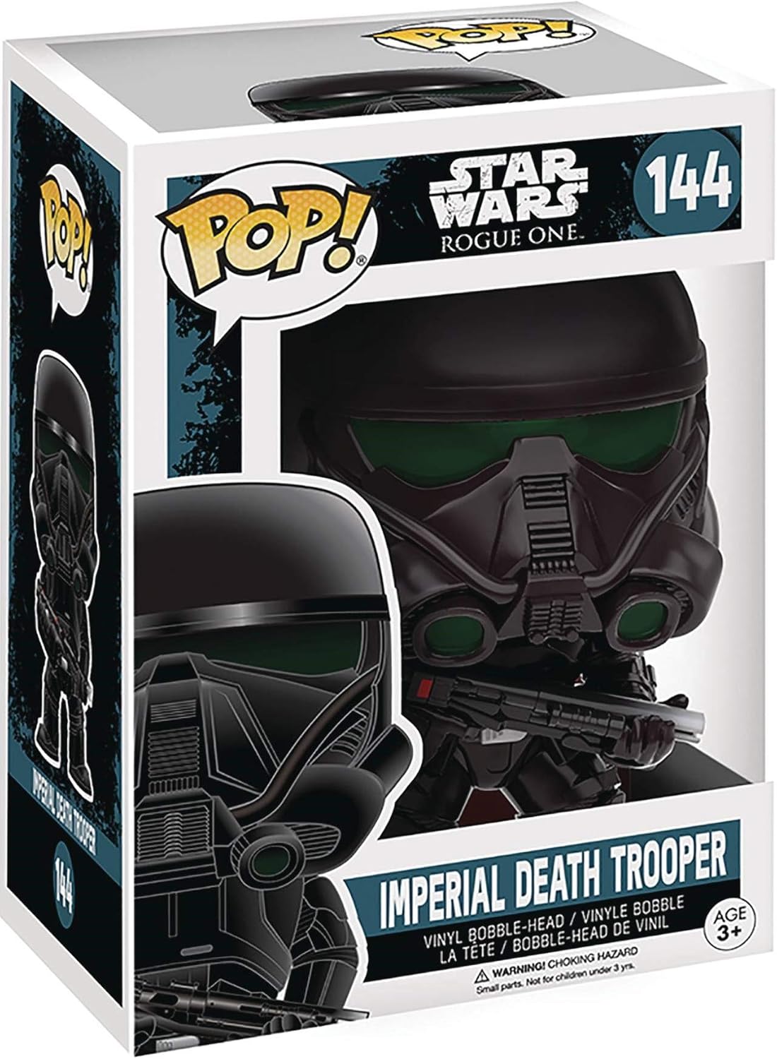 Star Wars: Rogue One - Imperial Death Trooper Funko Pop! Vinyl Figure (Includes Compatible Pop Box Protector Case)