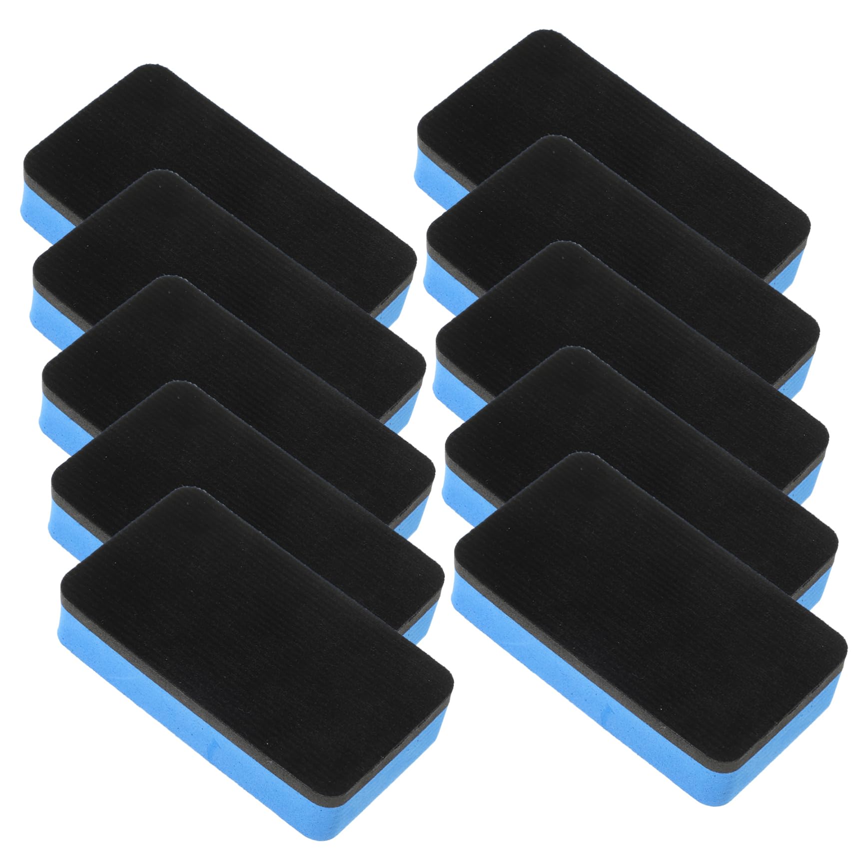 SHINEOFI 5 Set Cancellino Magnetico Per Lavagna Gesso Matita Pastello Matite Cleanseen Gomma Cancellare Dell'insegnante Cancellini Portatili Per Lavagne Bianche Eva Blue 10 Pezzi * 5
