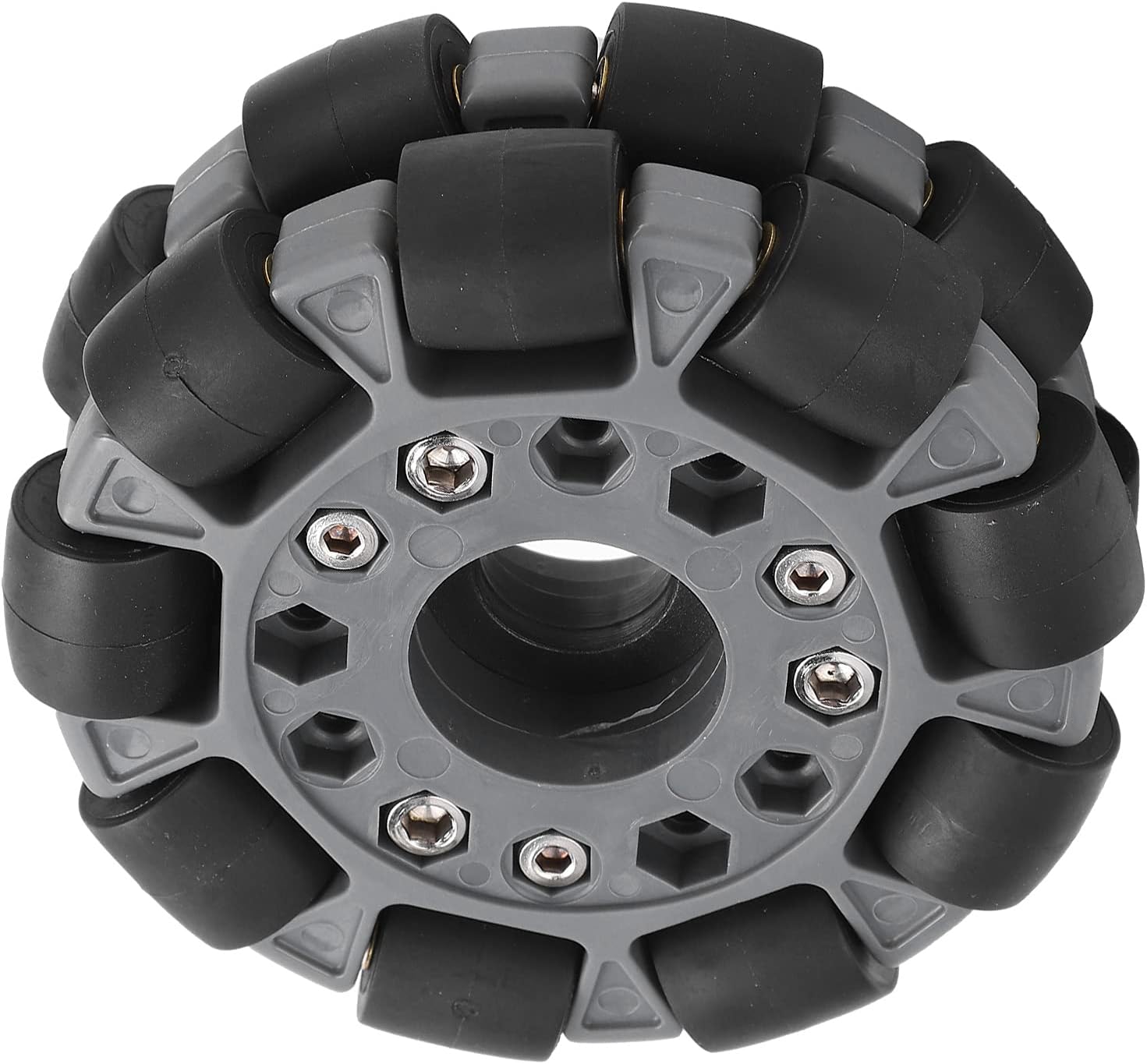 Omni Wheel for Robot, Loading 20KG Directional 360° Rotation Plastic Omni Wheel for Robotic Kit 14049