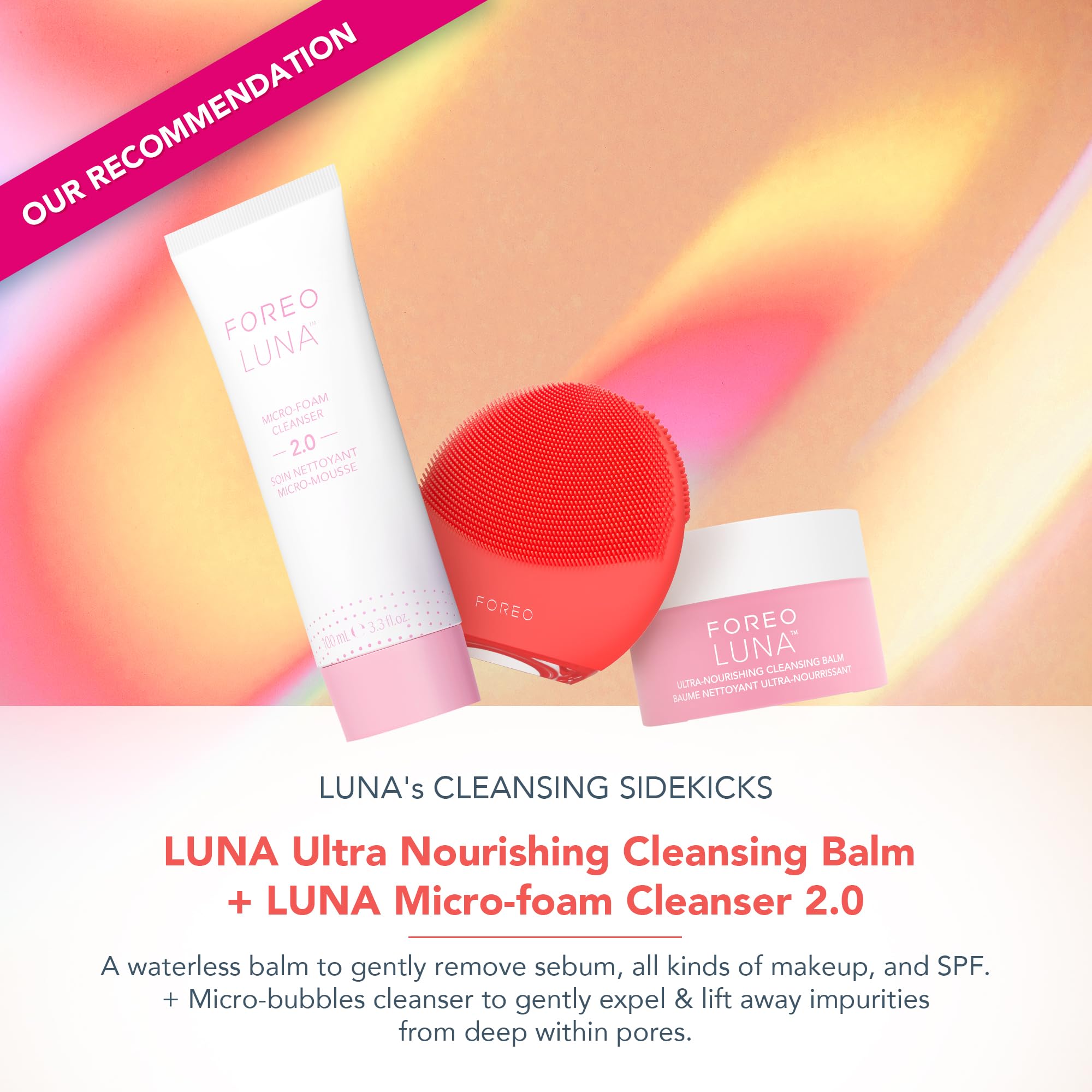Amazon.com: FOREO Luna 4 Mini Face Cleansing Brush & Massager