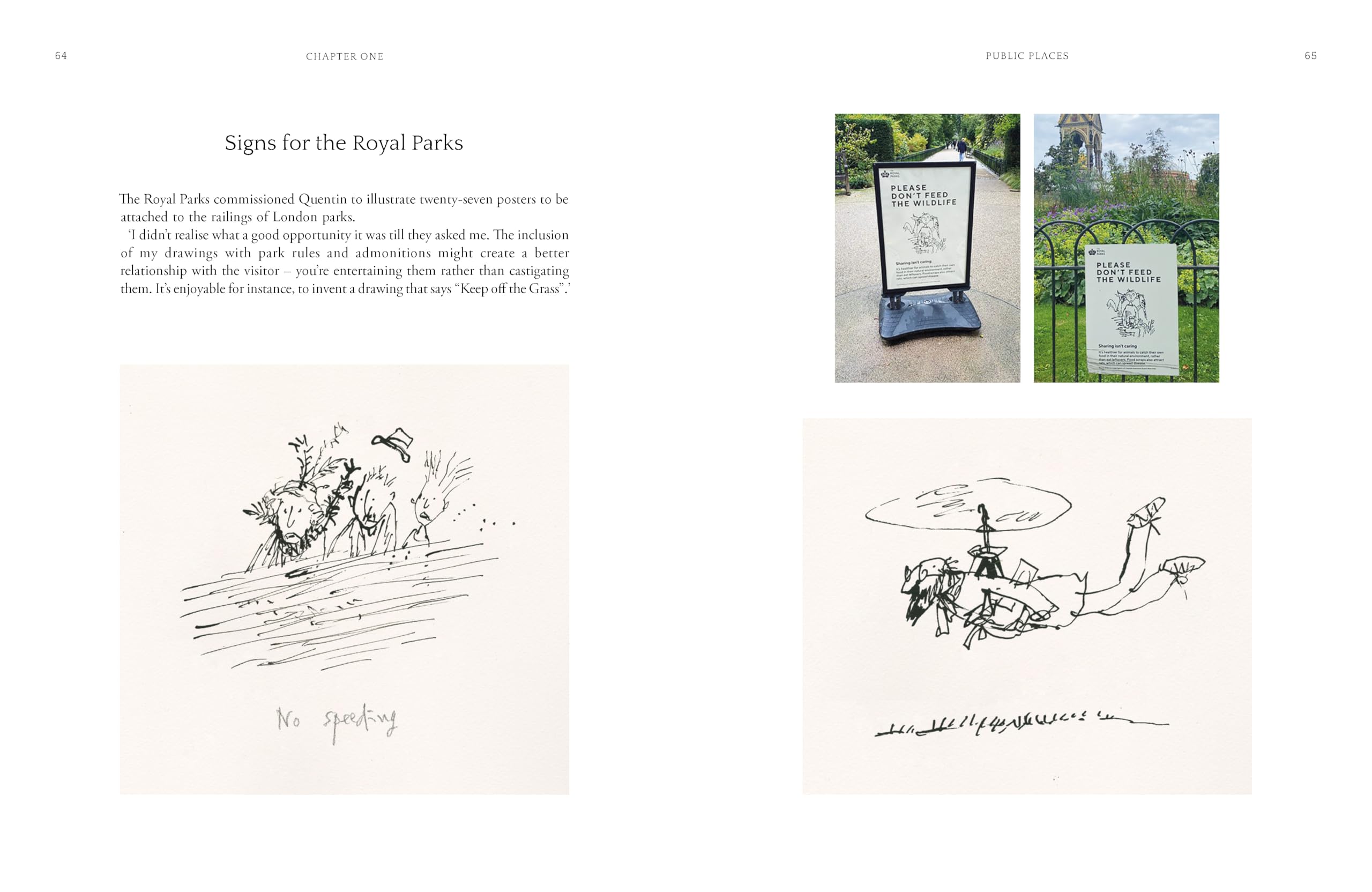 Quentin Blake Not for Art's Sake /anglais