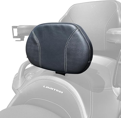 Respaldo grande platino para Can-Am Spyder RT 2020+ ajustable, desmontaje rápido 41-200G por Show Chrome