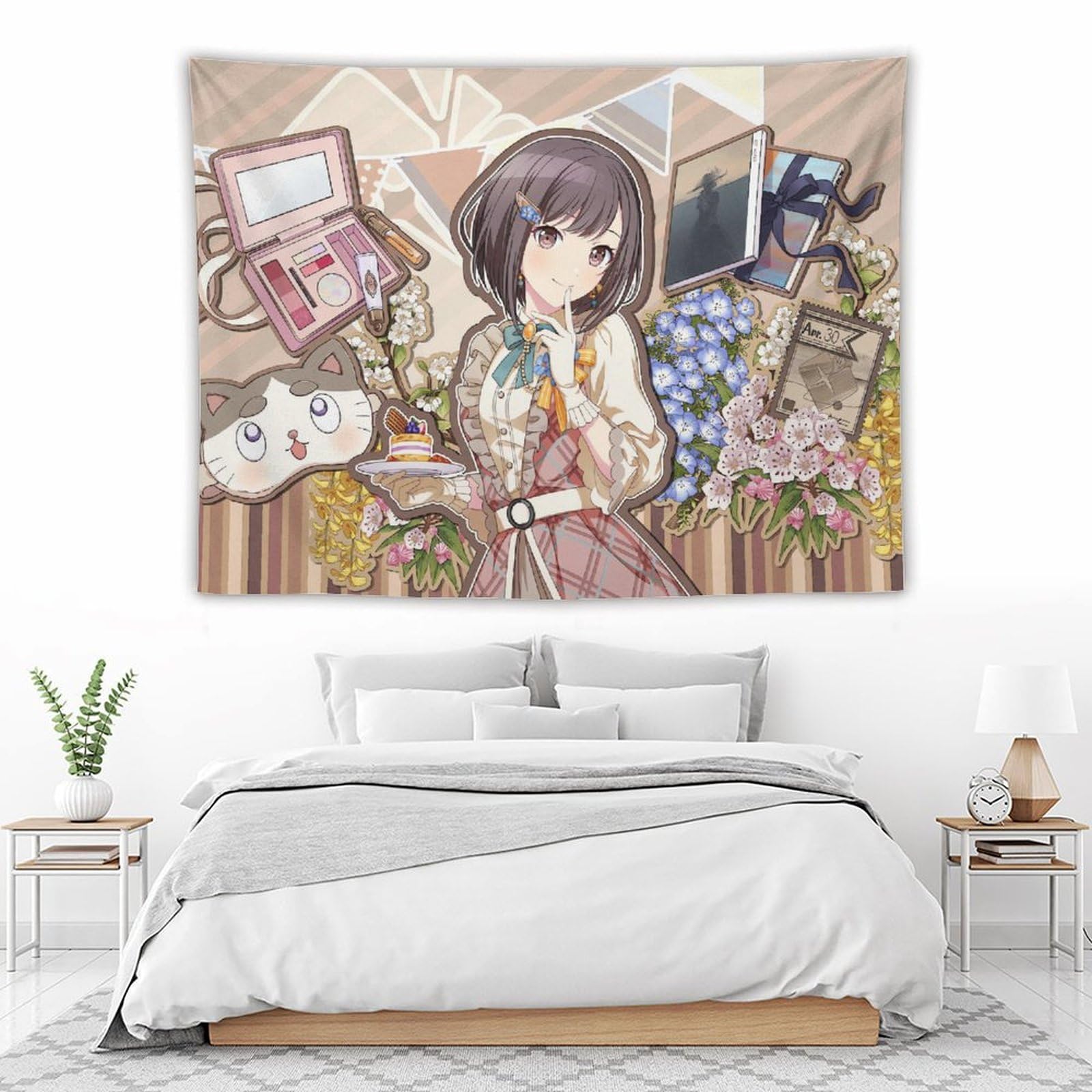 Amazon.co.jp: 東雲絵名 タペストリー 大判 アートワーク・ポスター