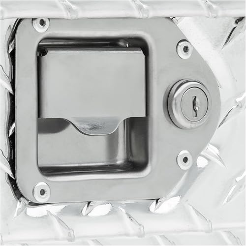 Miniatura 5 de UWS EC30001 Caja de herramientas de aluminio de pared pesada del lado del conductor de 48 pulgadas, tapa rígida