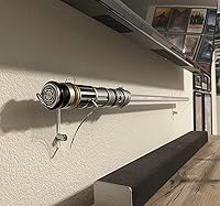 Vista 1 de WANLIAN Soporte para sable de luz montado en la pared, adecuado para sable de luz, sable de luz, espada y sable de luz (transparente 1 PES)