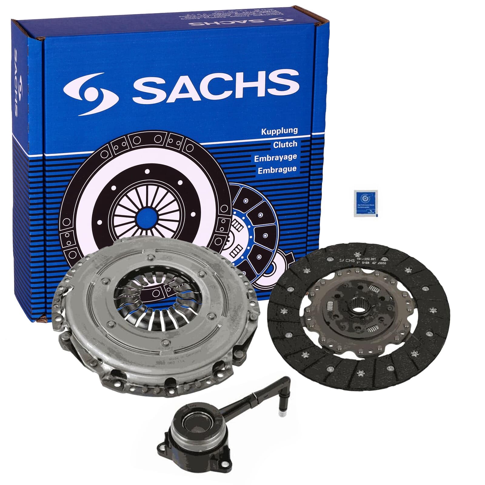 SACHS 3000 990 350 Kit D'Embrayage XTend Kit avec CSC pour Volkswagen Golf VII (5G1, BQ1, BE1, BE2, BC2) 2012-​2021 et autres véhicules