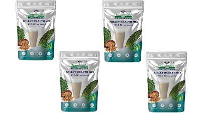 Tummy Friendly Foods Millet Health Mix with Bitter Gourd | Multi Millet Health Mix Powder for Adults Organic | Bitter Go