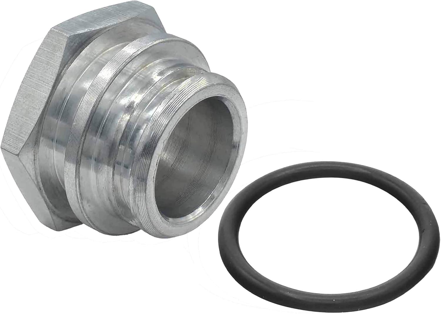 ICT Billet Fuel Pressure External Regulator Plug w/Gauge for LS Truck Intake Manifold Rail Made in Wichita Kansas, from aerospace grade billet aluminum 551285-125NP