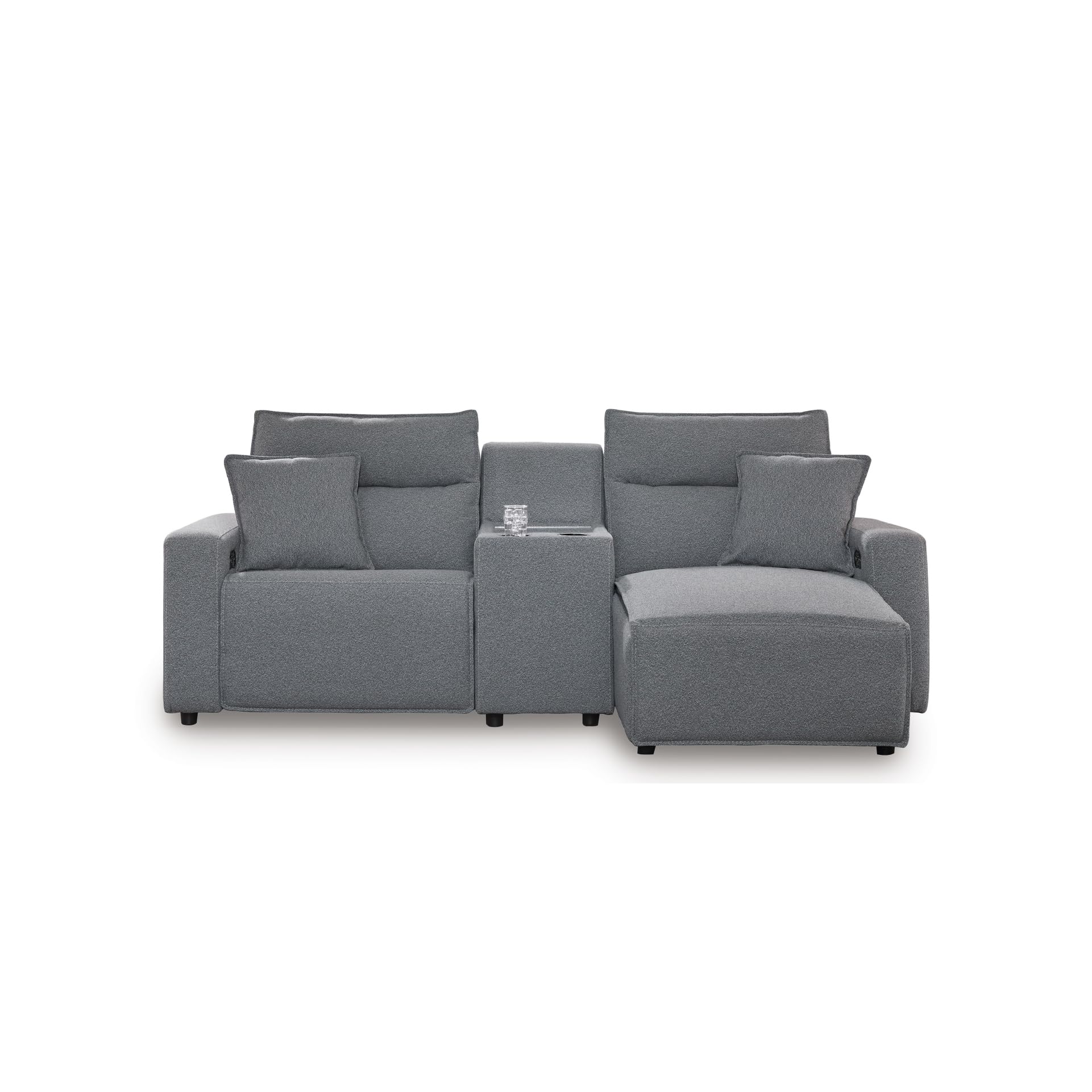 Signature Design by Ashley Power Reclining Sectional with Chaise