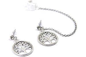 Celtic Tree of Life Non-Pierced Cartilage Ear Cuffs