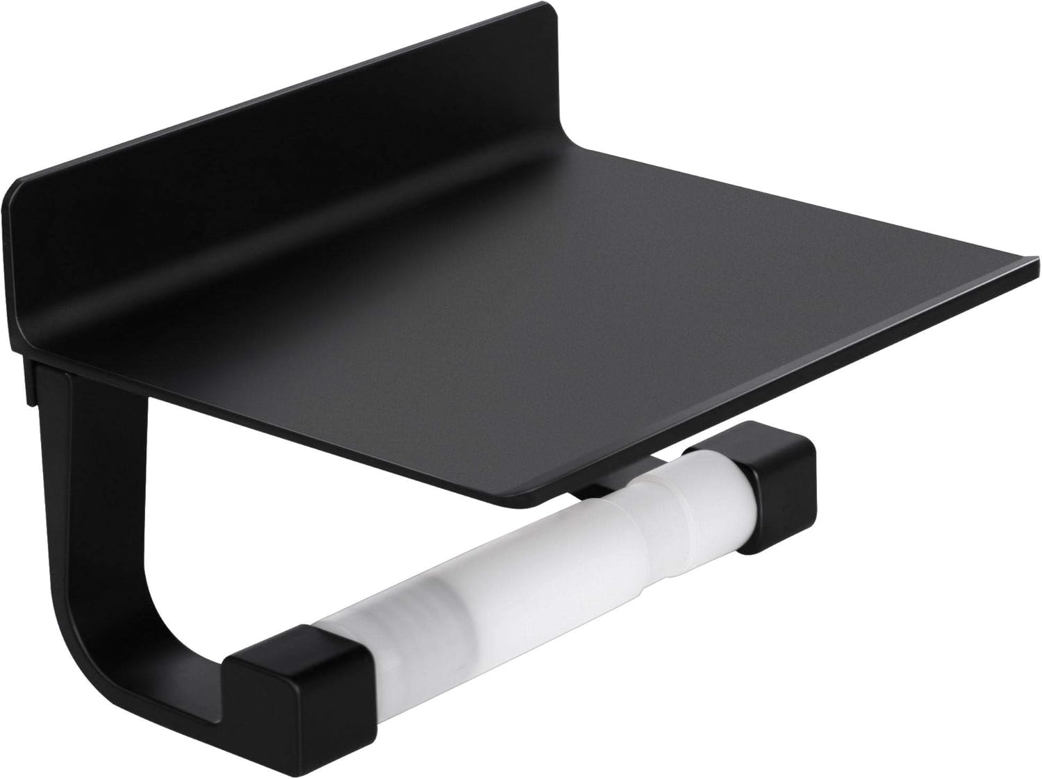 uxcell Black Toilet Paper Holder, Toilet Paper Holder with