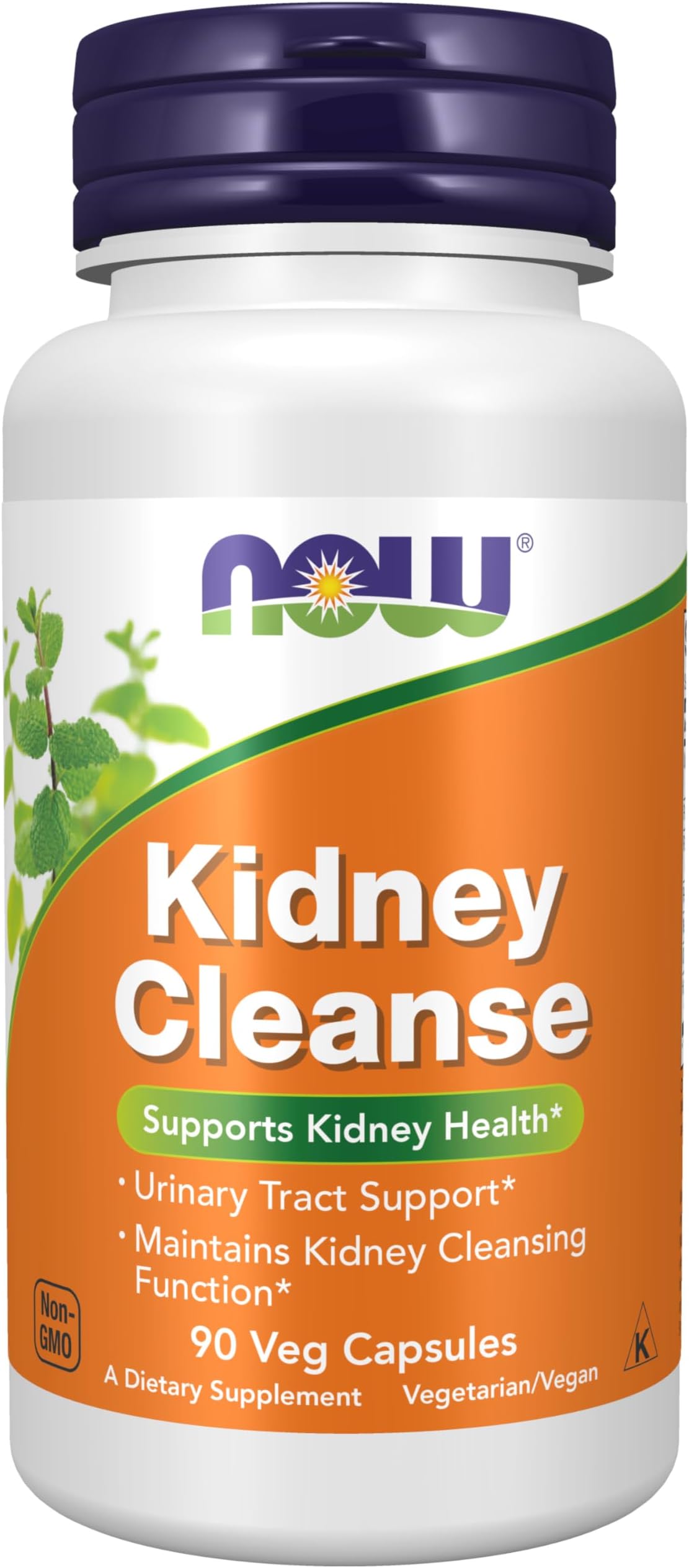 NOW Supplements, Kidney Cleanse with Uva Ursi, Parsley Seed, Fennel, and Horsetail, 90 Veg Capsules