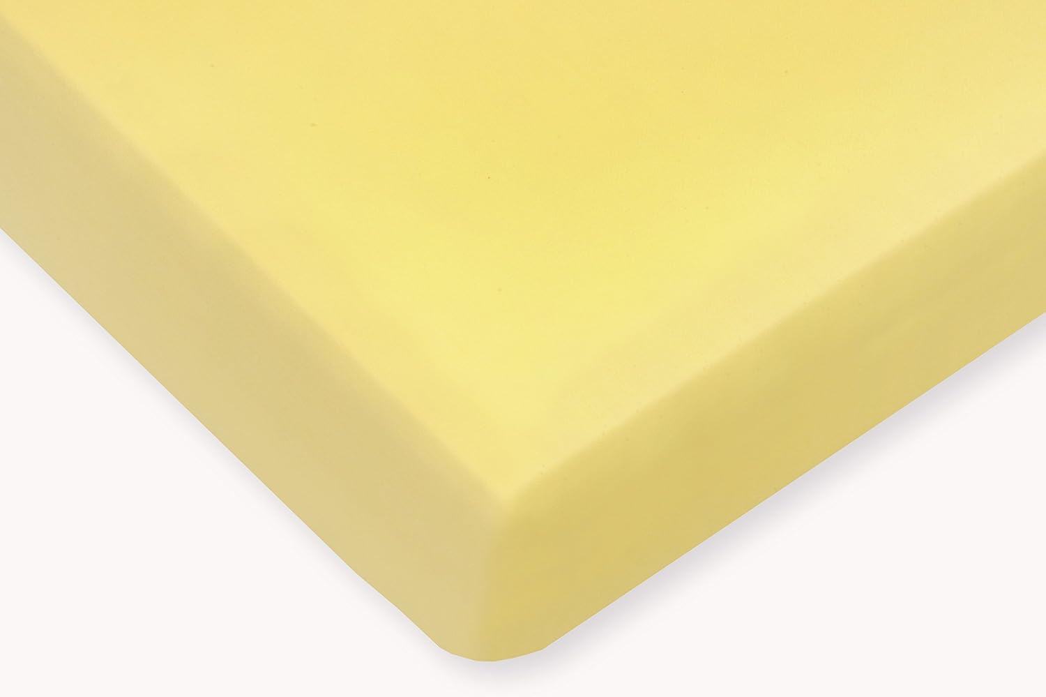 OrganicPro 100% Organic Turkish Cotton Fitted Crib Sheet (2 Pack) (Pink & Yellow)