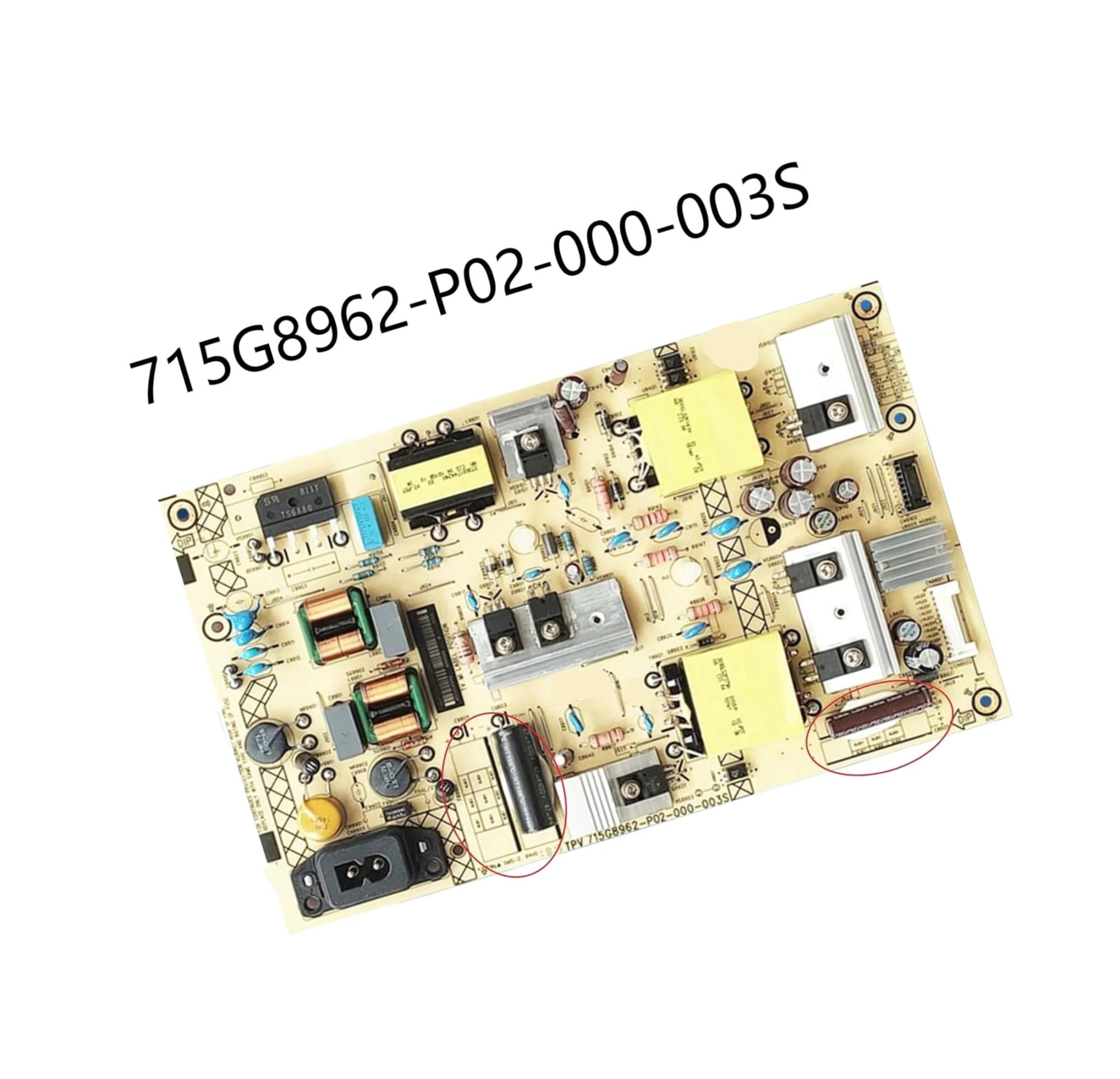 Parte di ricambio dell'accessorio TV della scheda di alimentazione 715G8962-P02-000-003S for la riparazione della TV