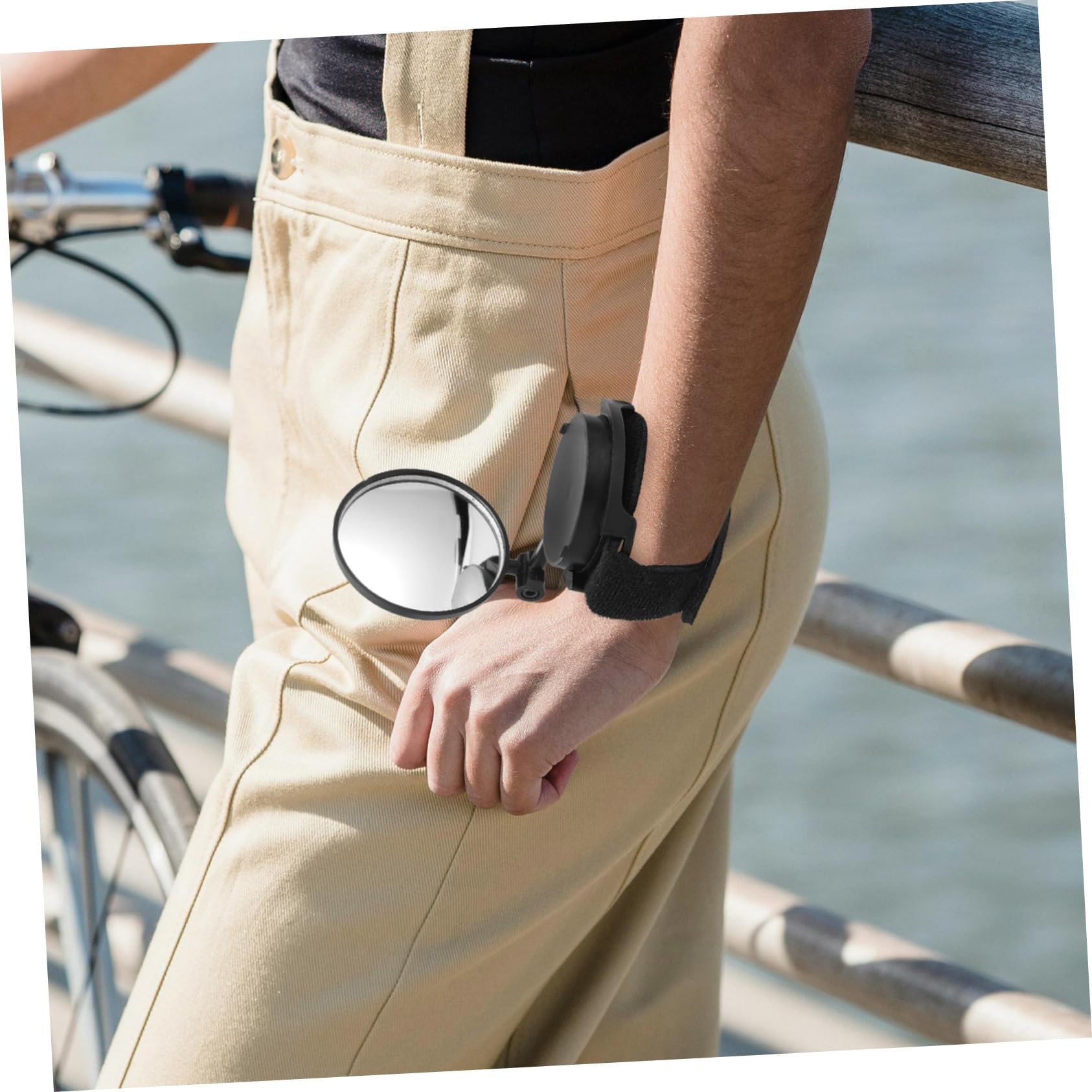 Yardwe 5 Stück Fahrradspiegel Fahrrad Rückspiegel Fahrrad Rückspiegel Radfahren Armband Spiegel Arm Handgelenk Rückspiegel Für Spiegel Fahrradspiegel Fahrräder Rückspiegel