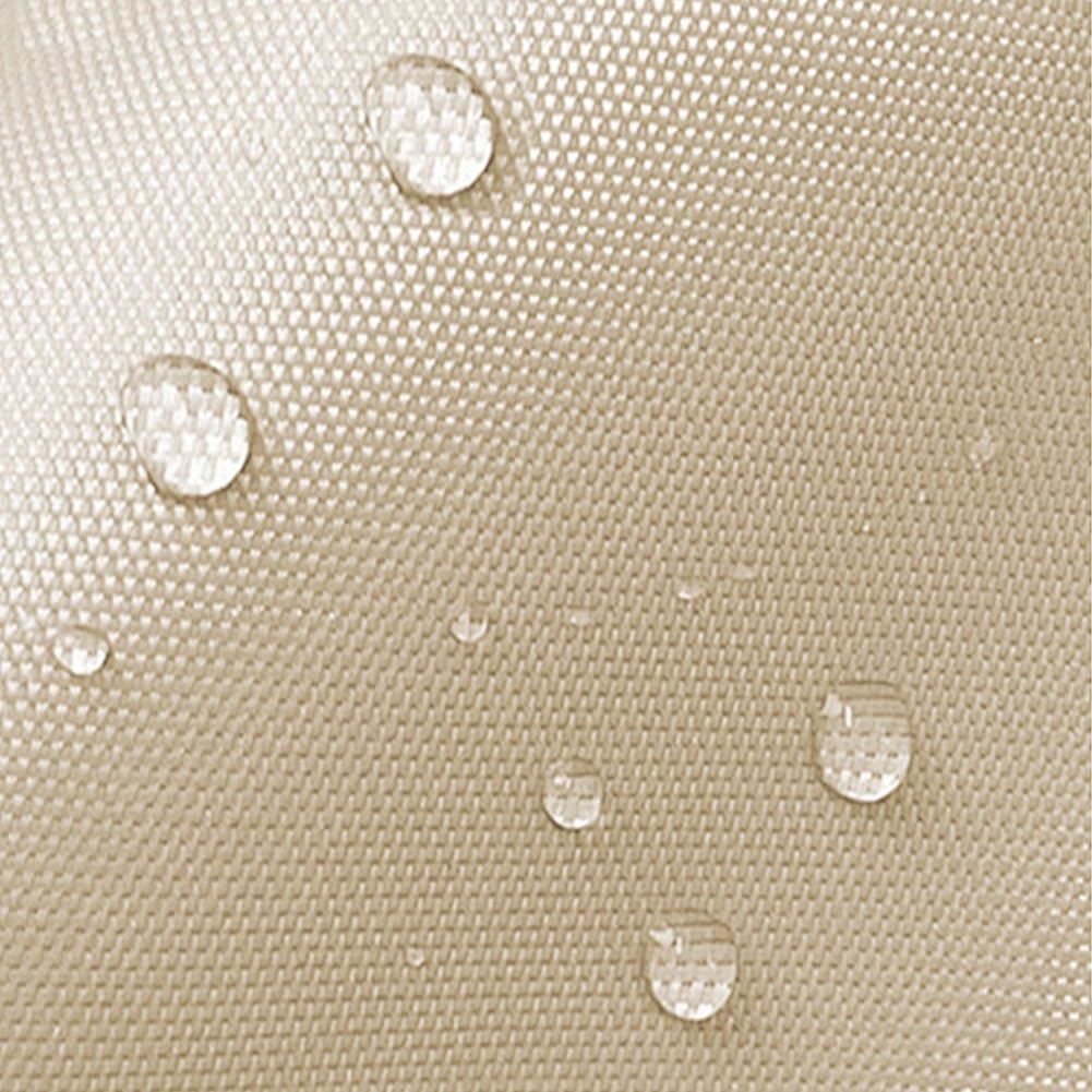 Copertura di ricambio per tenda da giardino retrattile, in tessuto, protezione dai raggi UV, per tende da 20 a 40,6 cm, impermeabile, in tela, marrone