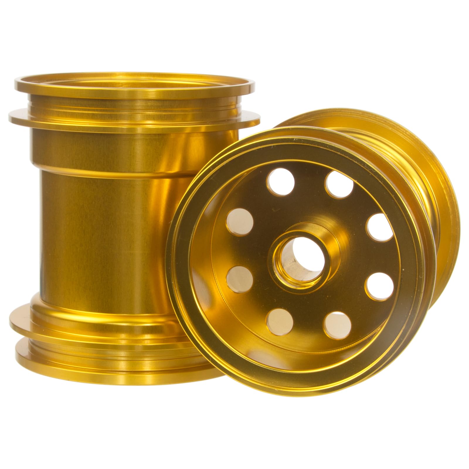 Tamiya Lunchbox RC Car Aluminum Front & Rear Wheel Hub Rims For Tamiya ...