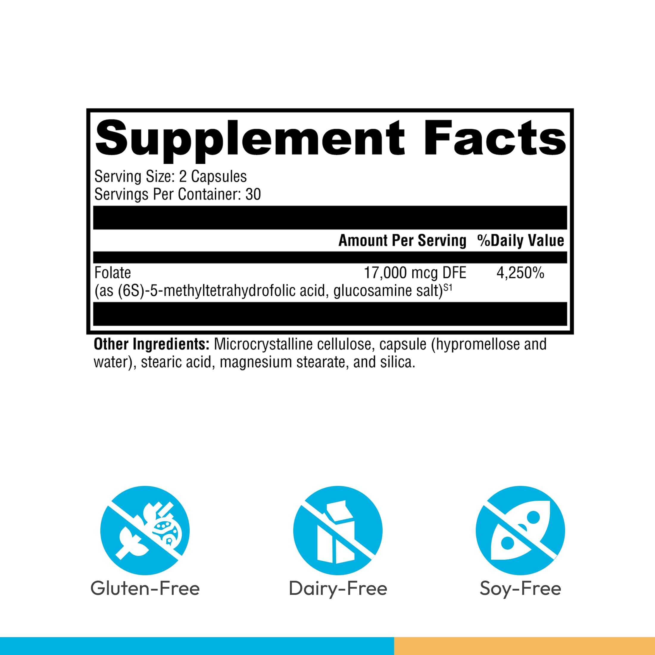 XYMOGEN 5-MTHF ES, 60 Capsules — Amazon image 2