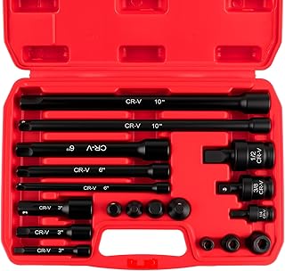 Impact Socket Extension Set with Adapters