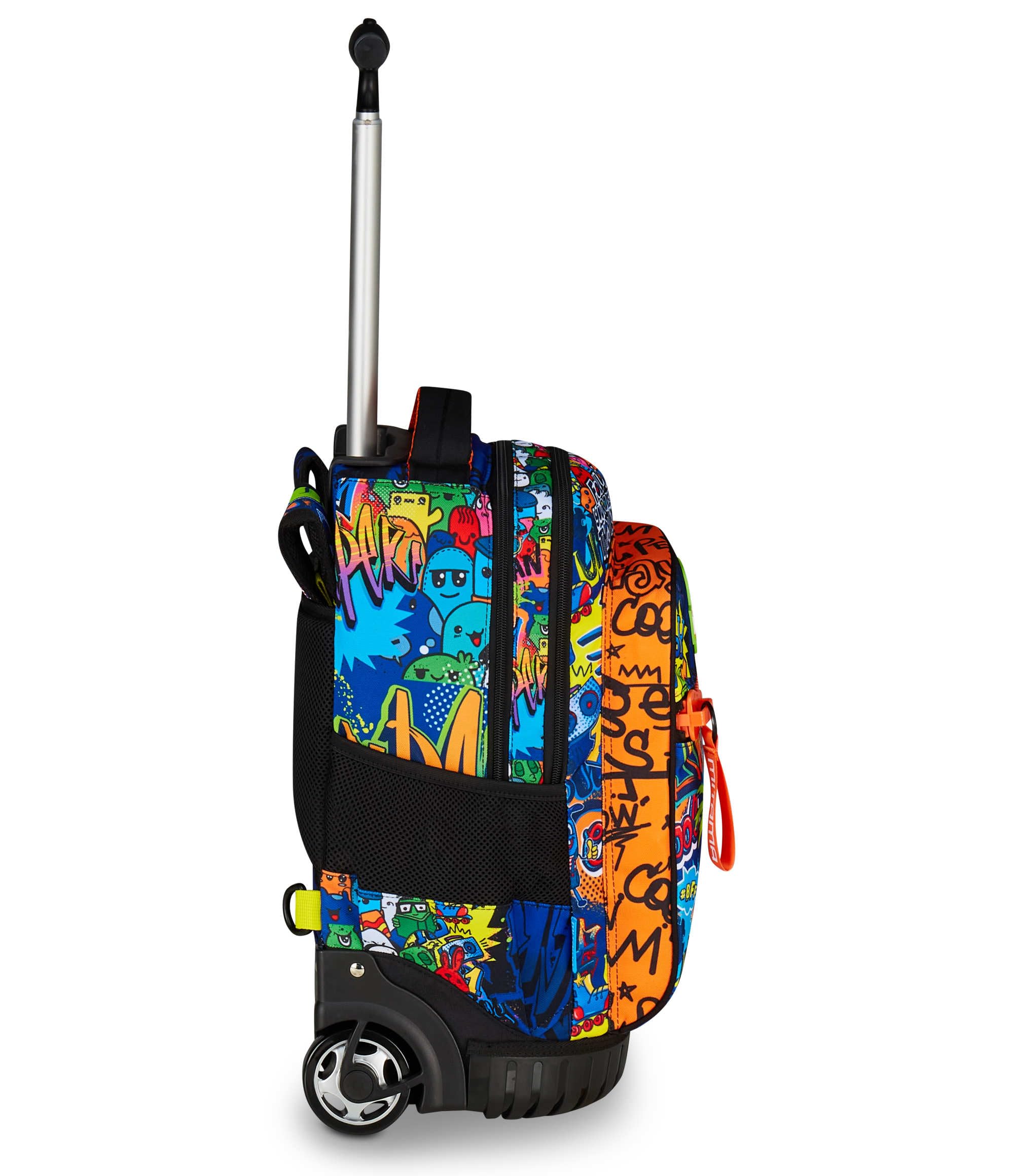 Mitama Trolley Run Extra SKATE DREAM, 33 Lt, Multicolore, Doppio Scomparto, Tasche multifunzione, Bambini e ragazzi, Scuola elementare e media, Tempo libero e viaggi