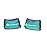 Gymenist Wrist Weights Running Stylish Bracelet Pair Of Weights Set of 2 Jogging Cardio Weight To Strengthen The Hands Forearm (1.5 Lb (Green - Purple))