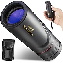 HDAJY Mini Monocular Telescope, Upgrade 30 x 25 HD Monoculars for Adults High Powered, Be Used for Stargazing, Hunting, Black