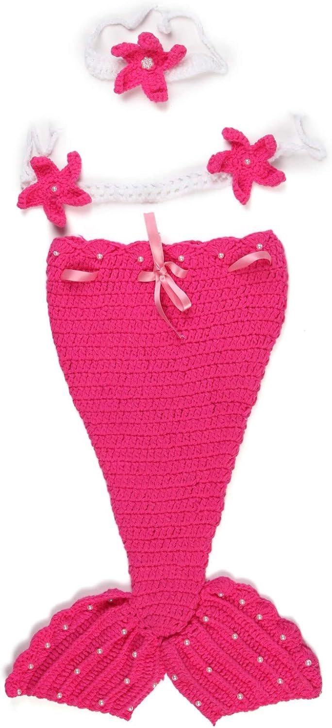 赤ちゃんの写真の衣装 日本メーカー新品 ハンドニット新生児の赤ちゃん 