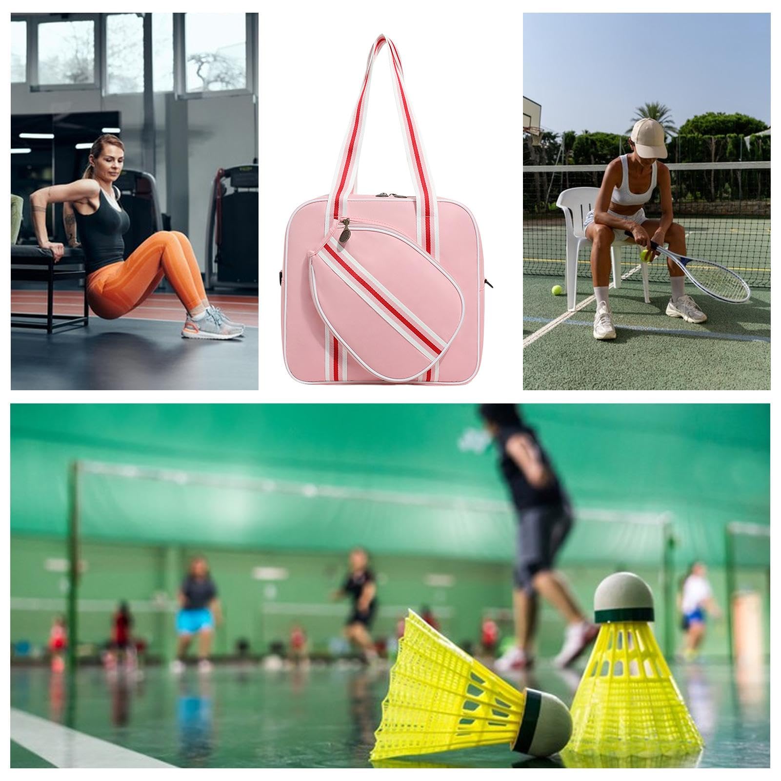 Tennistas Tennis Tote Tas Grote Capaciteit Racket Racket Apparatuur Rugzak Waterbestendig Racket Houder Tassen voor Vrouwen
