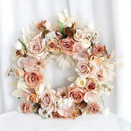 Miniatura 3 de Juego de ramos de flores artificiales de rosas para bricolaje, centros de mesa de boda, decoración de fiesta de baby shower, arreglos florales de