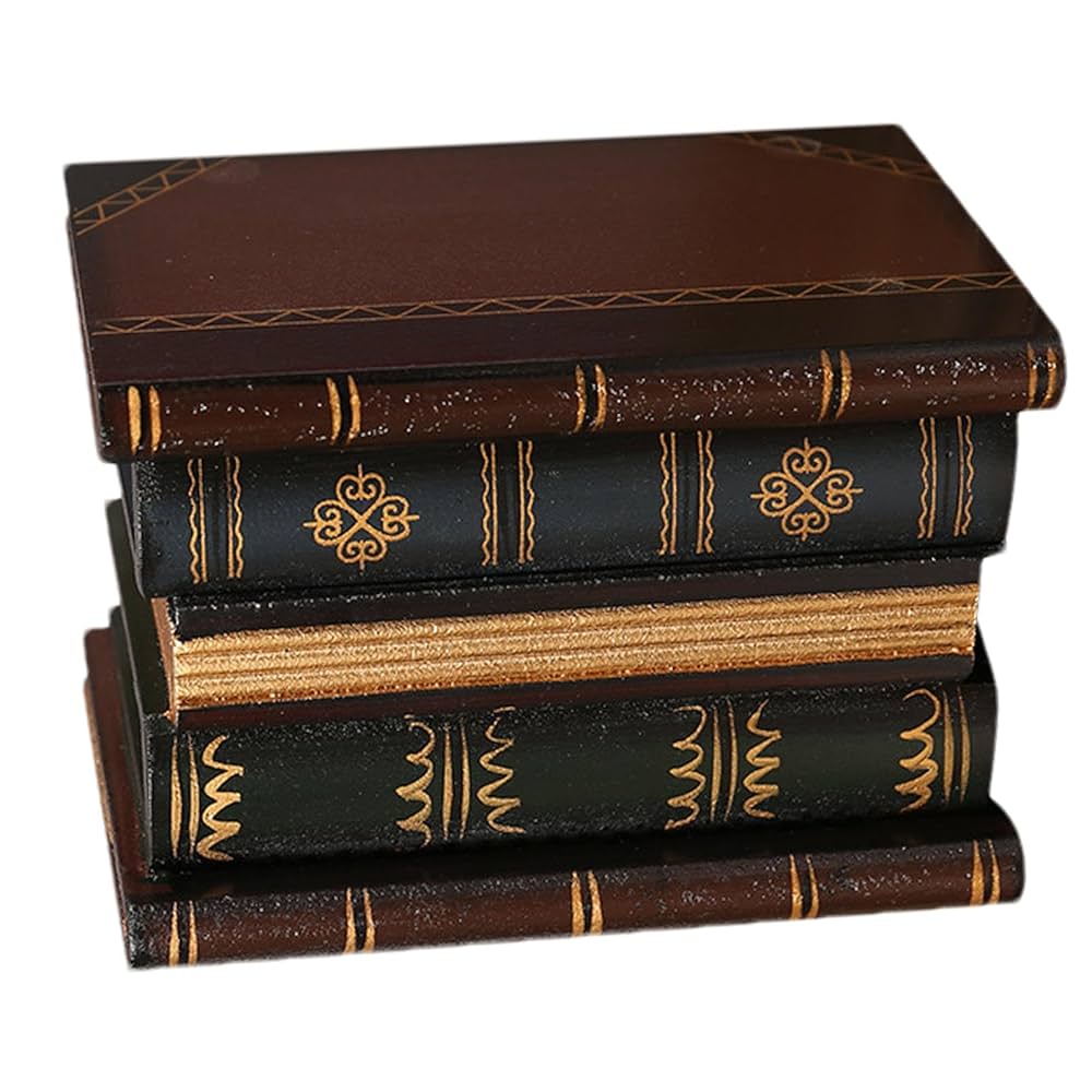 箱の本 本型ボックス（名刺サイズ）六角窓 5個入り ギフトボックス