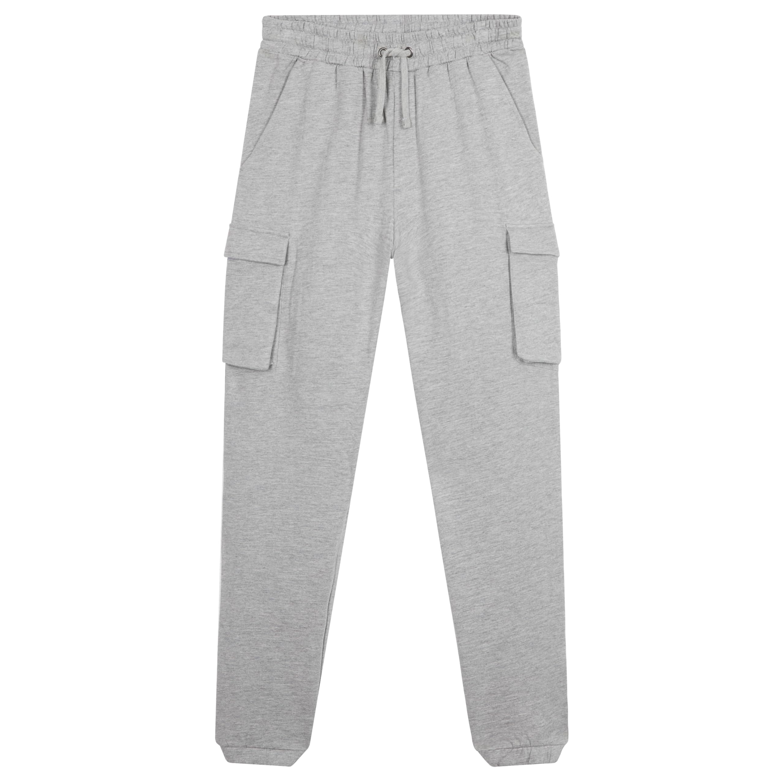 CityComfort Mens Cargo Joggers with 4 Pockets, Comfy, Casual, Stylish Sweatpants - Gifts for Him (Grey, XL)