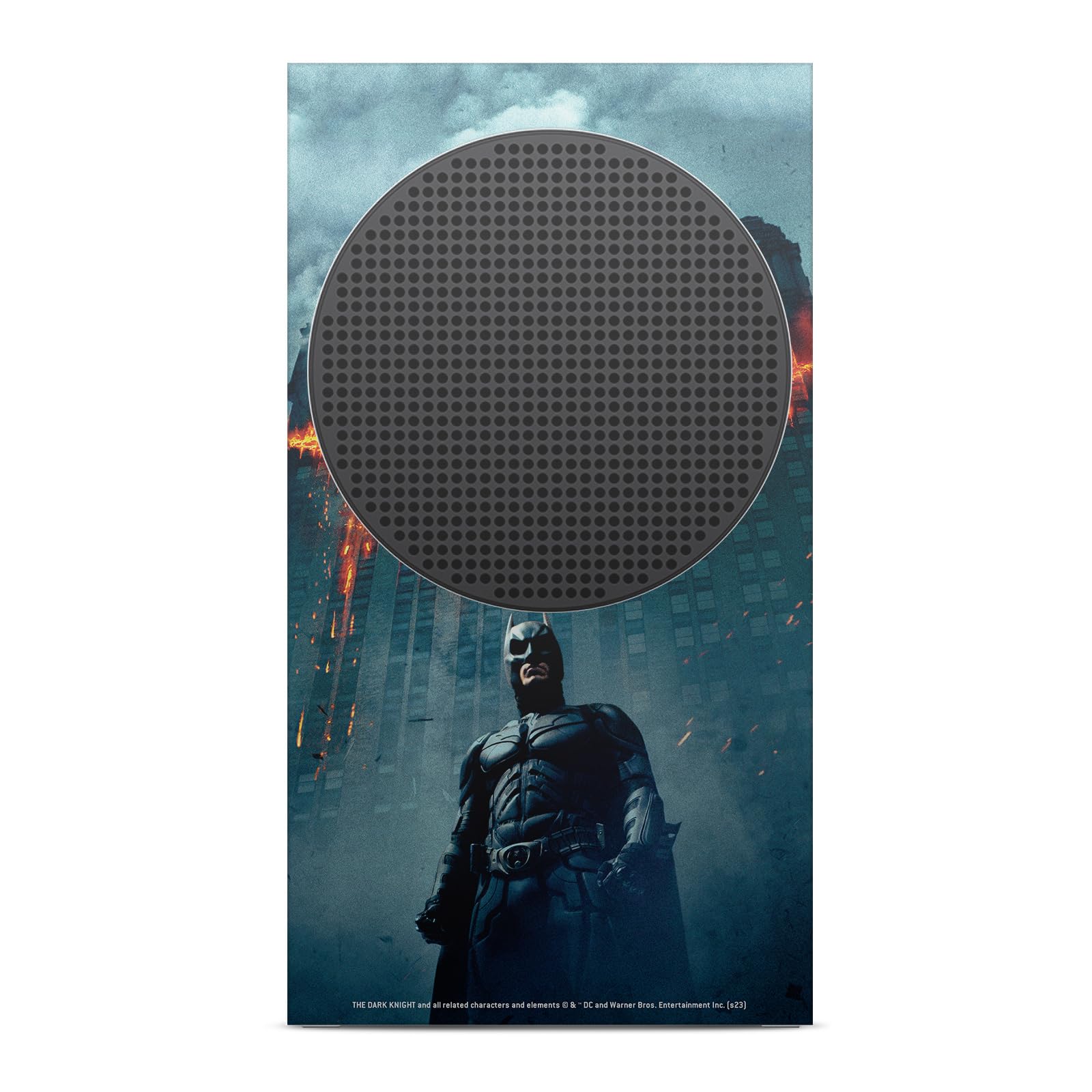 Head Case Designs Offizielle The Dark Knight Batman-Plakat Wichtige Kunst Vinyl Haut Gaming Aufkleber Abziehbild Abdeckung kompatibel mit Xbox Series S Console