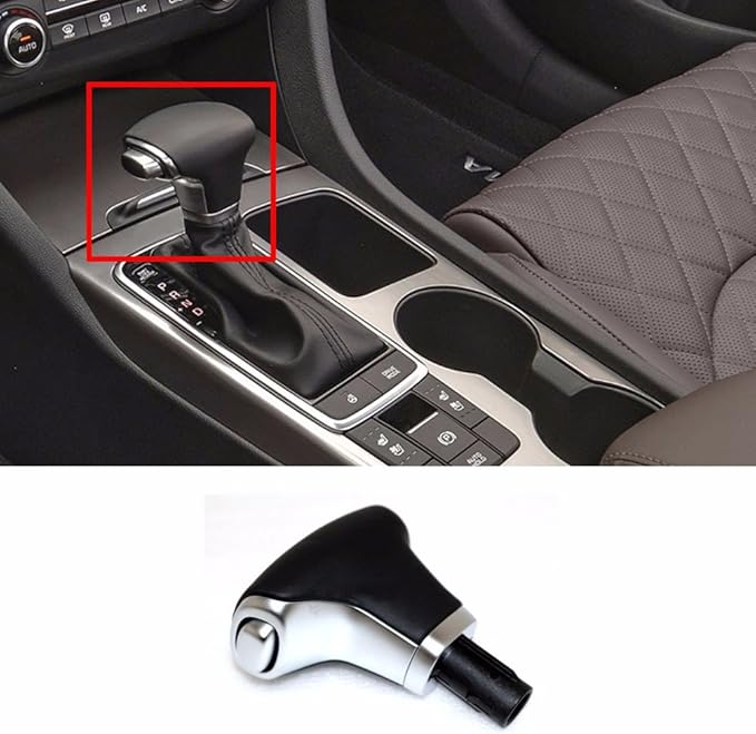 Parts & Accessories Leather Gear Shift Lever Knob Auto For HYUNDAI Tucson ix35 2016+