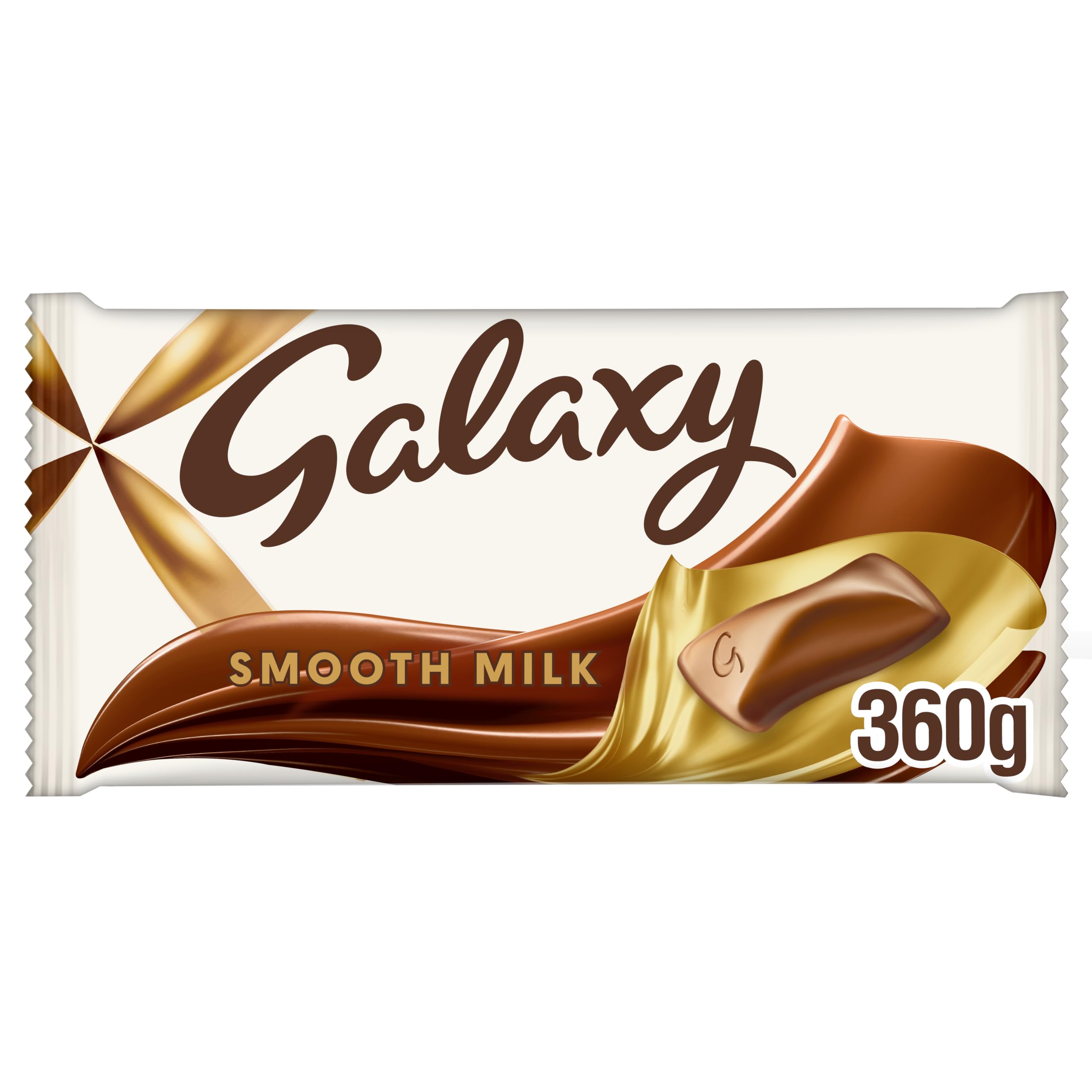 Galaxy Smooth Milk Chocolate Extra Large Vegetarian Sharing Block 360g | Ideal For Christmas, Perfect For Halloween, Corporate Gifting, Secret Santa Presents, Smooth Milk Chocolate, Snacks