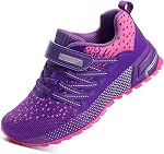 KUBUA Enfants Sneakers Légers Garçons Filles Chaussures de tennis , Respirant, Confortable, Non glissant, Facile à mettre, Courir, Marcher, Gym, École, Jeu quotidien, Tout-petit