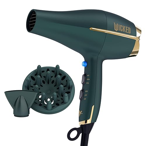 Miniatura 12 de Secador de pelo Infiniti PRO CONAIR con difusor y concentrador, secador de pelo Style & Shine de 1875W con turmalina y acondicionamiento iónico para