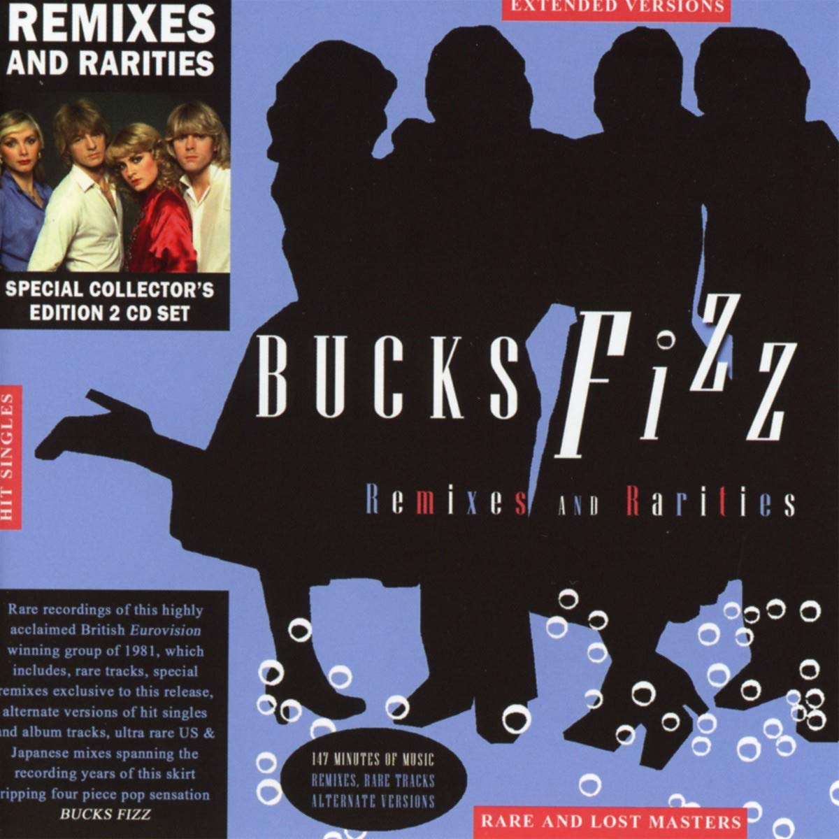 Bucks Fizz Remixes and Rarities Double CD NEW