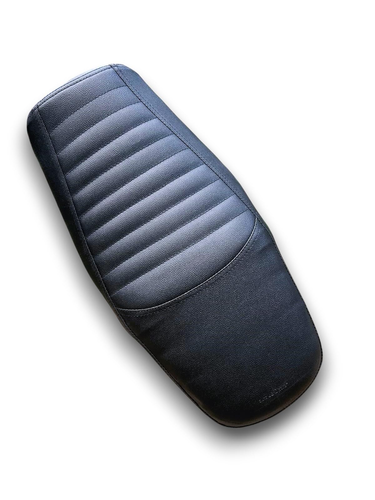 XSR 155 Bike SEAT Cover,Soft PU Leather,Ready to FIT,Rope PROVIDED,Colour Black,10 mm Cushion Foam.Quality and Fitting Tested,Nylon Black Stitch-image-7