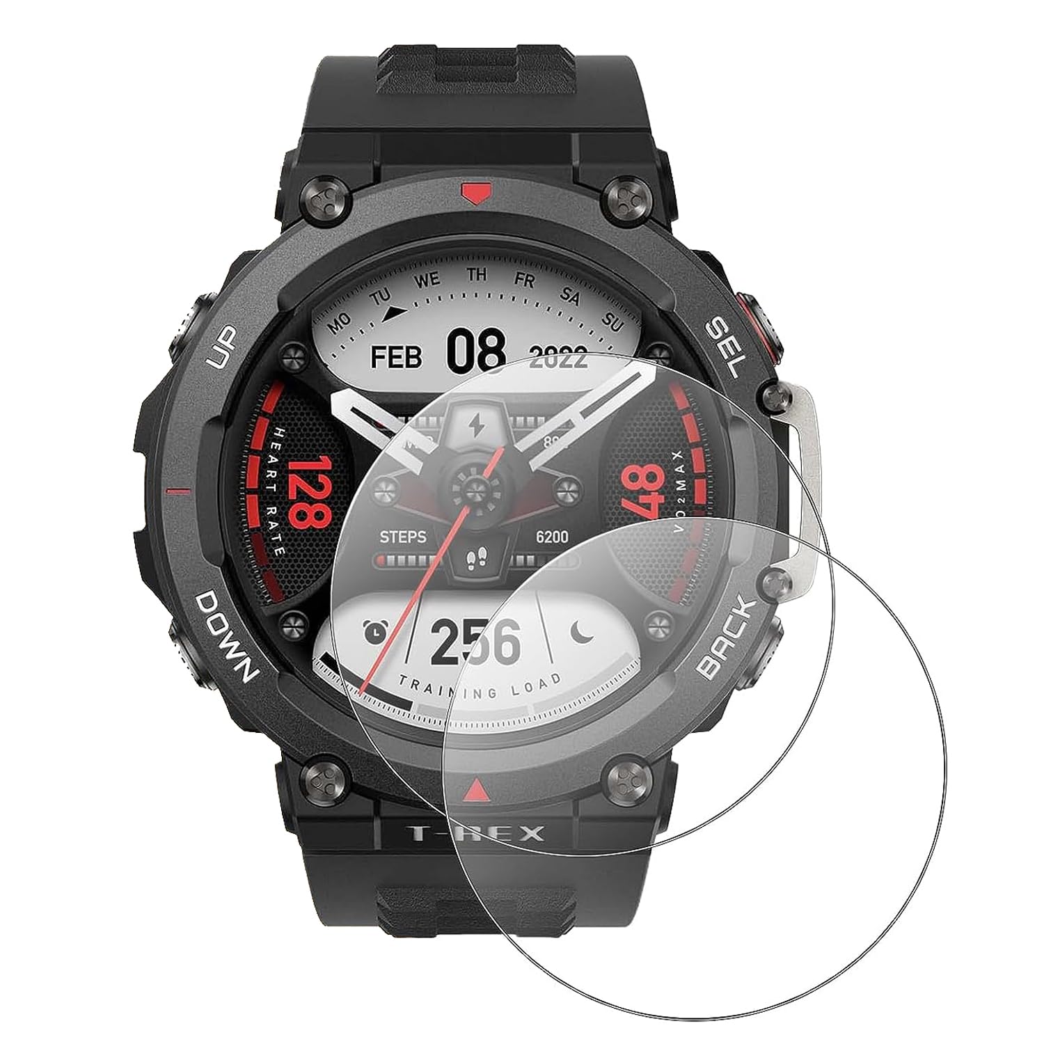amazfit T-Rex Ultra【9Hガラスフィルム】 Amazon.co.jp: 【LAZIRO】 Amazfit T-Rex Ultra 専用 スクリーン