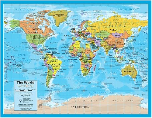 Miniatura 3 de Waypoint Geographic Mapa de cuaderno 2 en 1 de Estados Unidos y el mundo, mapas interactivos para aprender geografía y estudios sociales, recursos