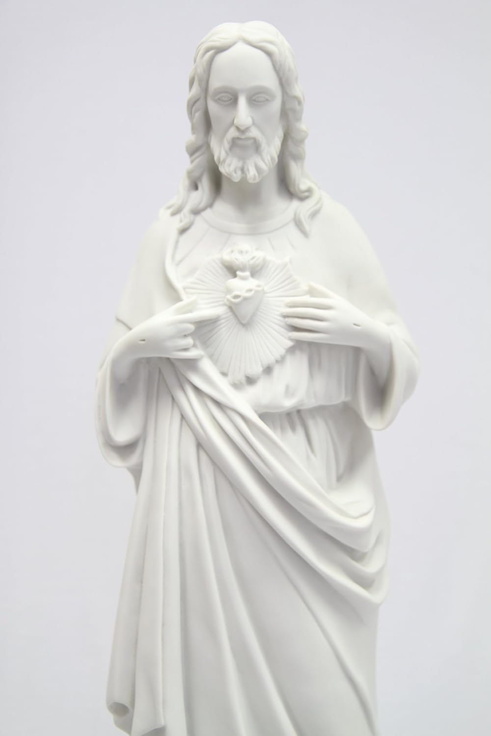 Vittoria Collection 25 Inch Sacred Heart of Jesus Christ Italian Statue Sculpture Made in Italy Indoor Outdoor Garden