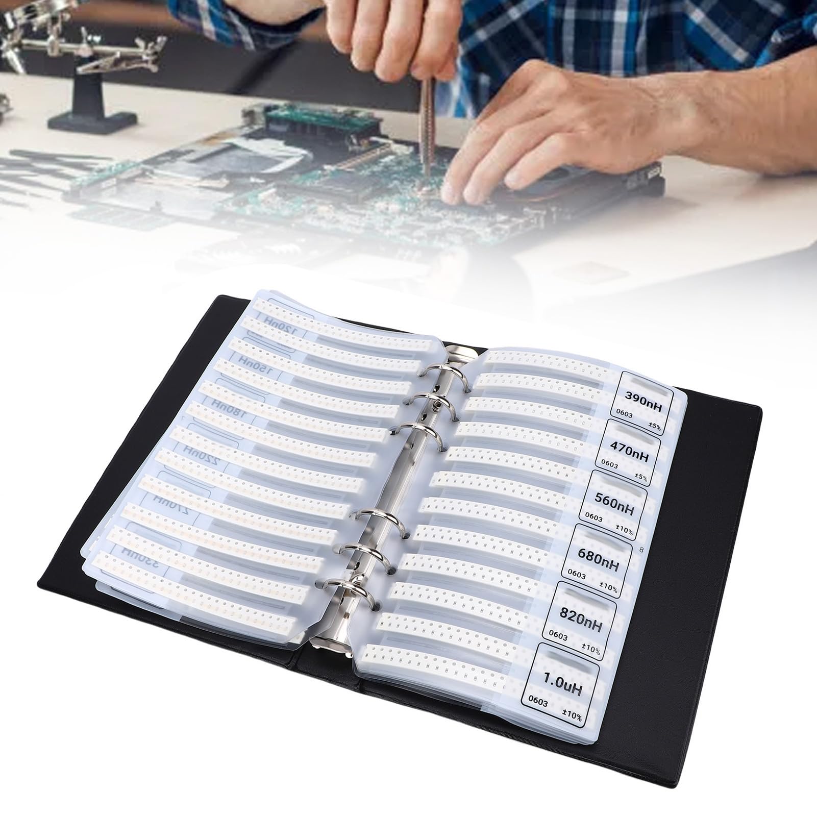 Pongnas Stazione di Ricarica 3-in-1 con Orologio Digitale, Supporto da
