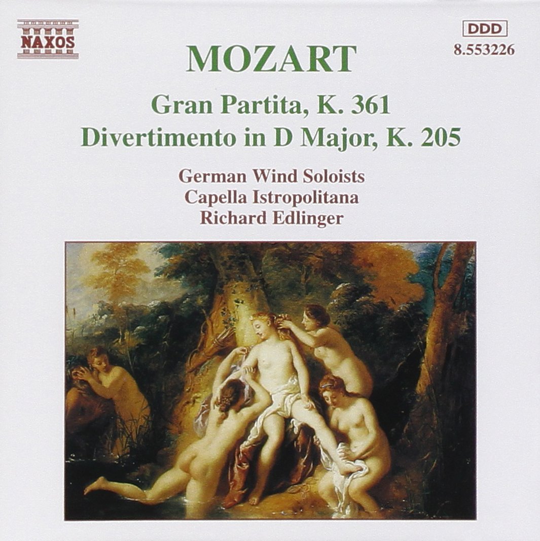 Gran Partita & Divertimento, K.205 [Audio CD]