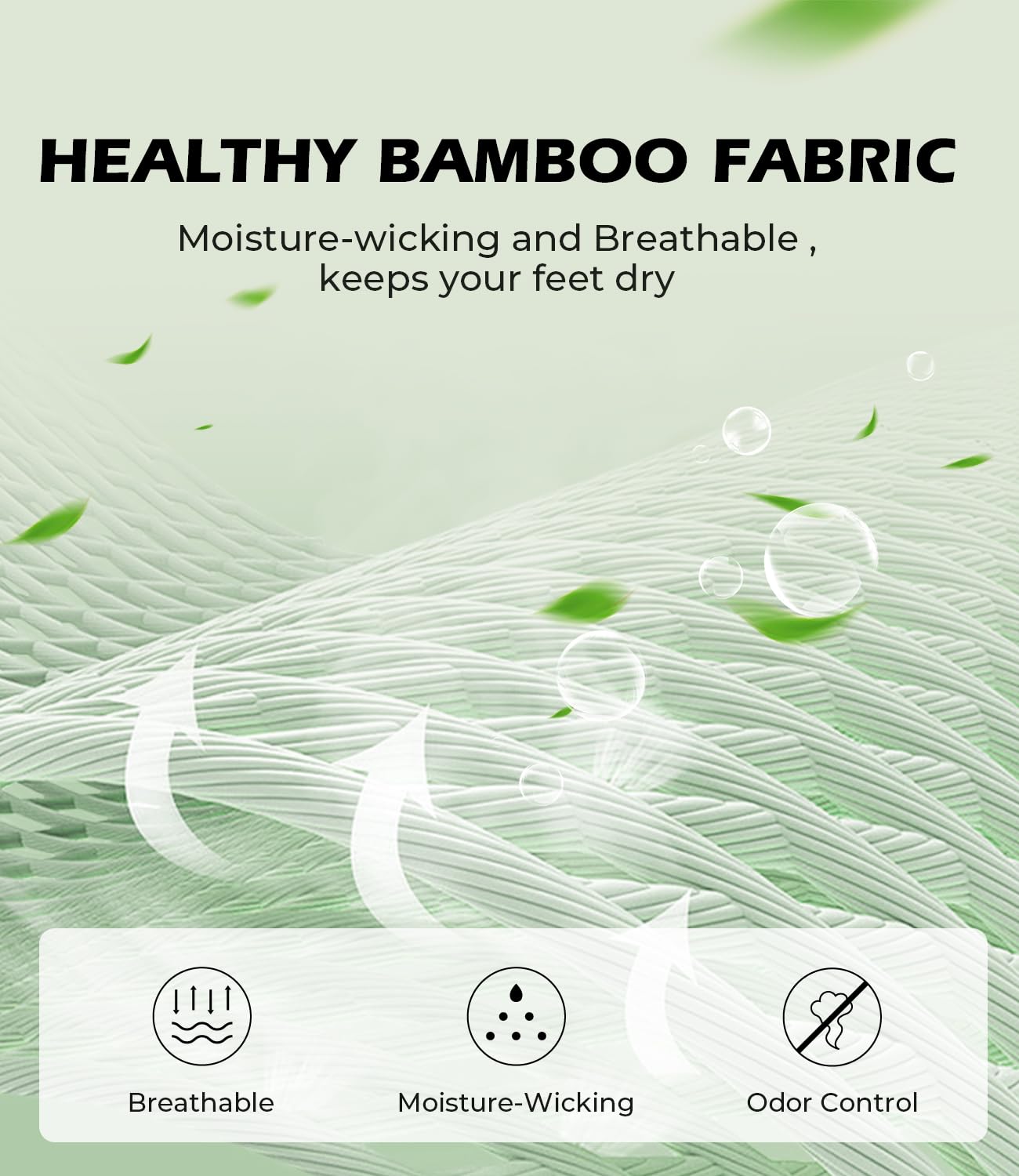 BAMBOO COOL Calcetines invisibles para hombre, de corte bajo, transpirables, absorben la humedad, antideslizantes, para correr, entrenamiento, casual, 6 paquetes