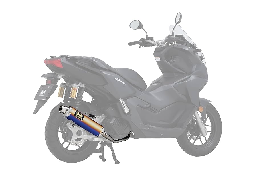 XMAX250用 ヨシムラ フルエキゾーストマフラー Amazon | ヨシムラ フルエキゾースト ADV160(23-25) 機械曲 GP