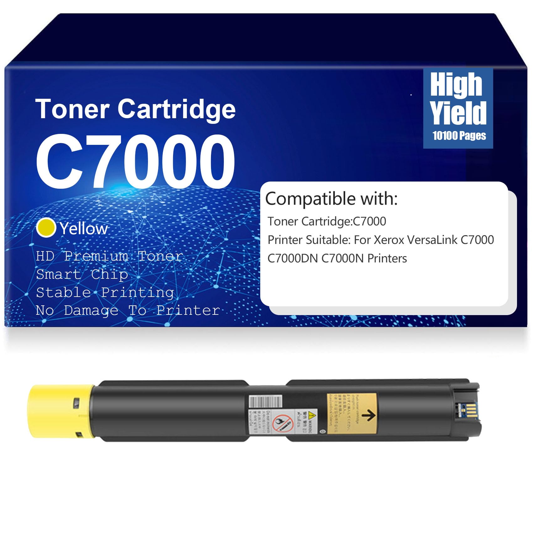 ABC Kompatibles Set 4X Toner für Xerox Versalink C7000 C7000dn C7000n C7000td C7000v/tn C7000v/n ABC Kompatibles Set 4X Toner für Xerox Versalink C7000 C7000dn C7000n C7000td C7000v/tn C7000v/n